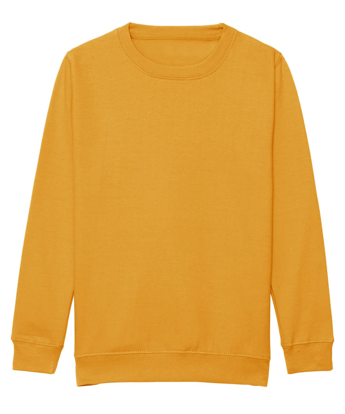 AWDis Just Hoods Kids AWDis Sweatshirt Mustard JH30J - Mustard - Customisable Sweatshirts