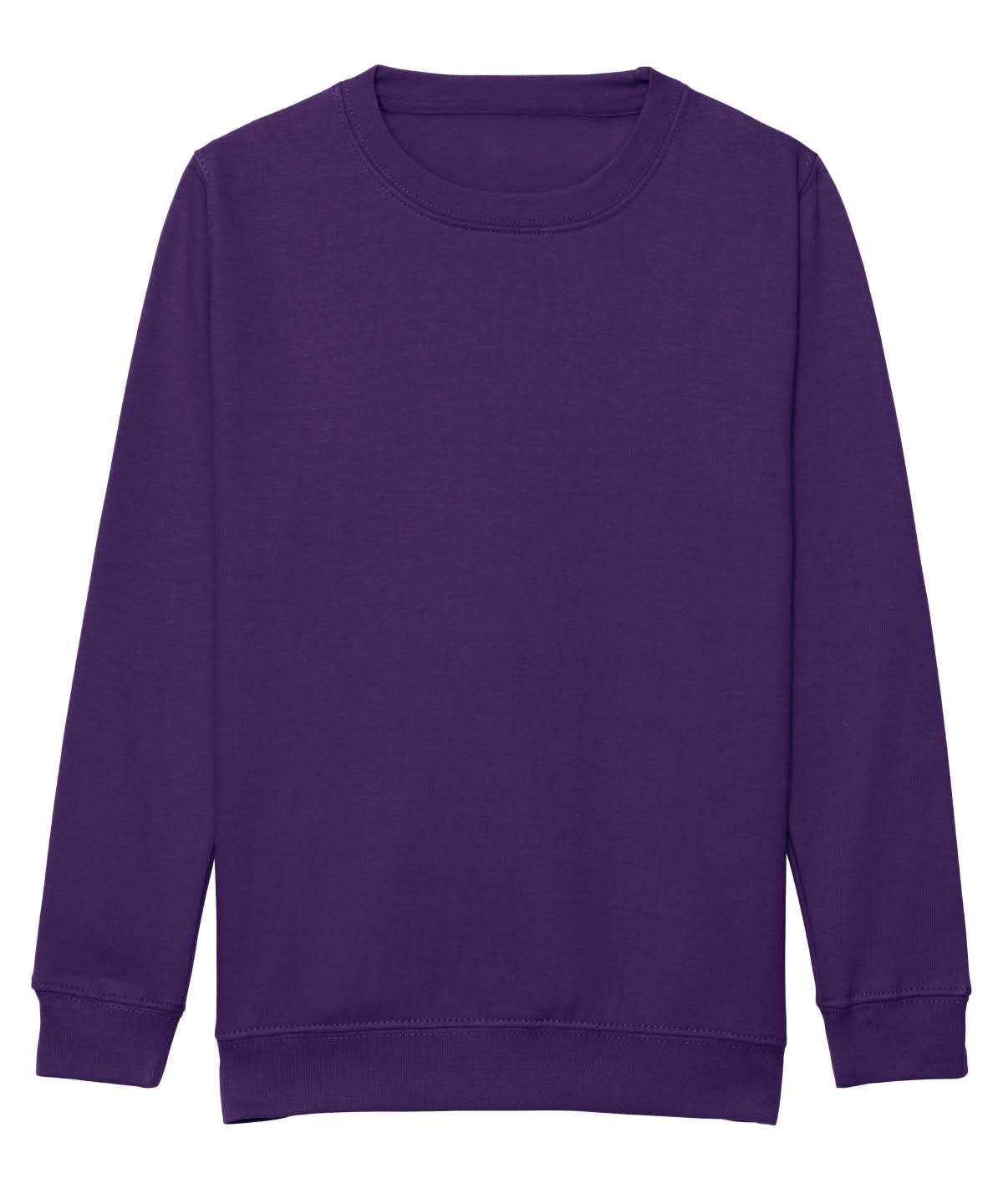 AWDis Just Hoods Kids AWDis Sweatshirt Purple JH30J - Purple - Customisable Sweatshirts