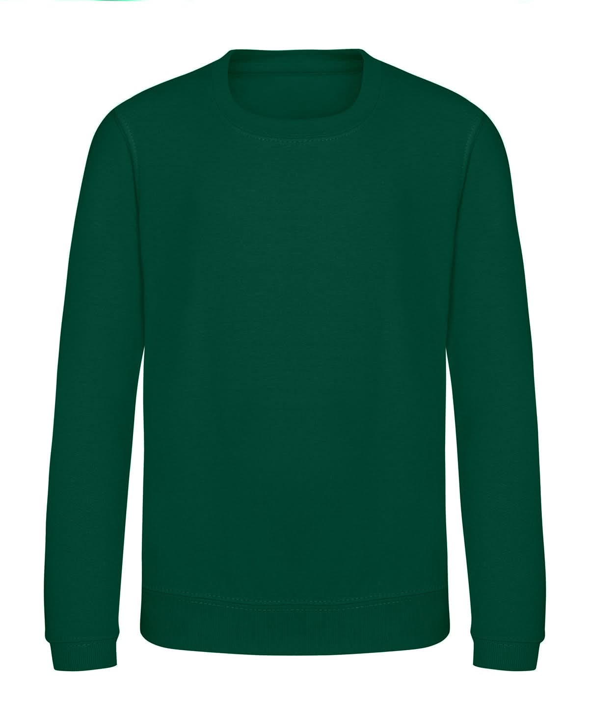 AWDis Just Hoods Kids AWDis Sweatshirt Rainforest Green JH30J - Rainforest Green - Customisable Sweatshirts