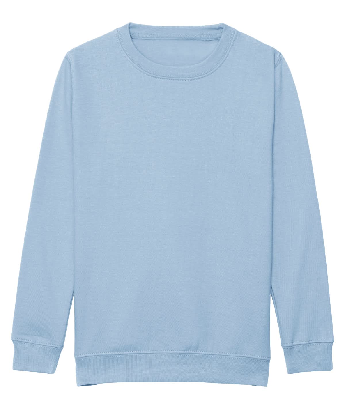 AWDis Just Hoods Kids AWDis Sweatshirt Sky Blue JH30J - Sky Blue - Customisable Sweatshirts