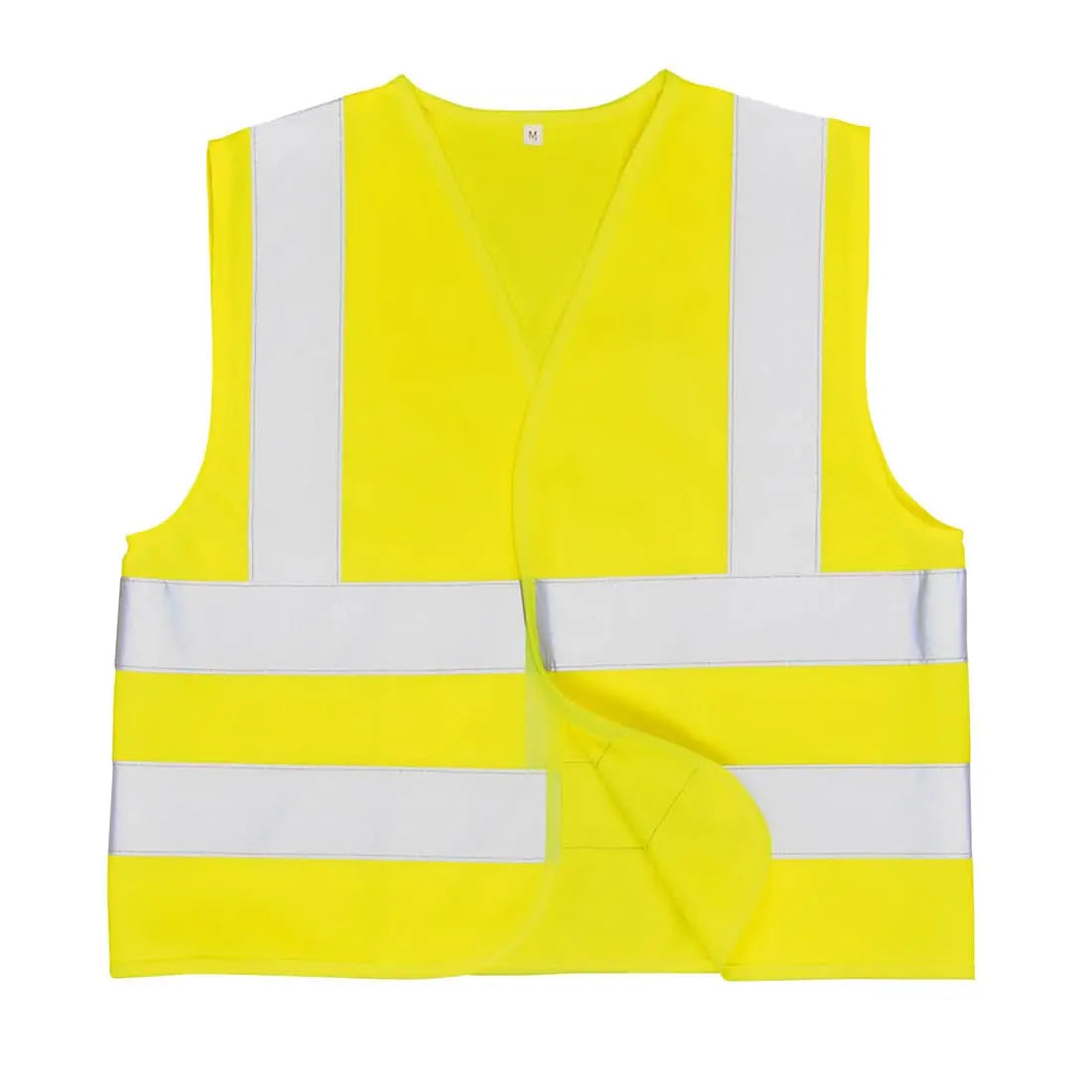 Hi Vis Junior Band And Brace Vest Jn14 - Yellow - Customisable Vests
