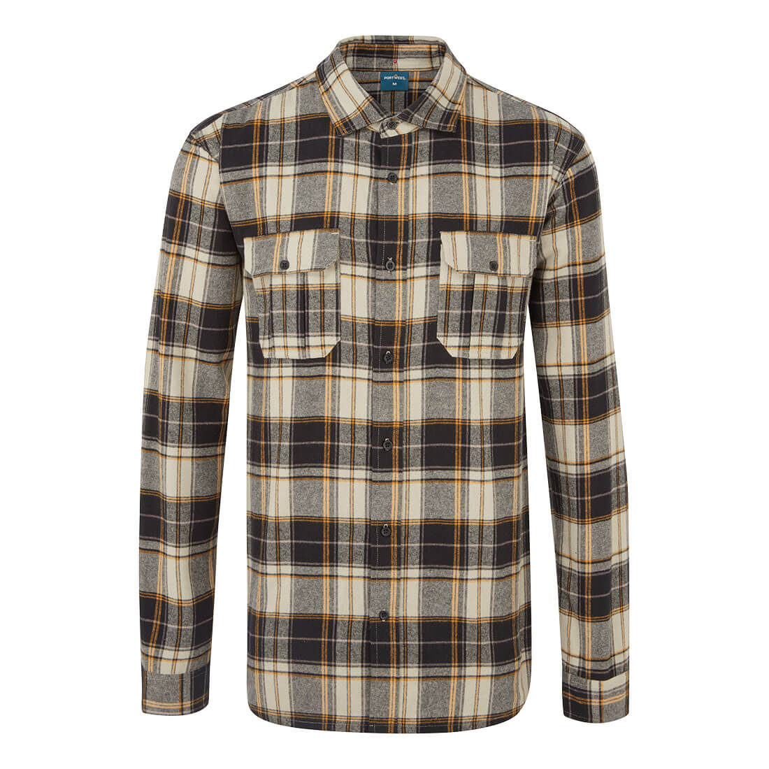 Ka3 Check Shirt Ka307 - Black - Customisable Shirts