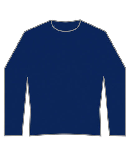 Kustom Kit Regular fit piqu sweatshirt KK337 - Navy - Customisable Sweatshirts