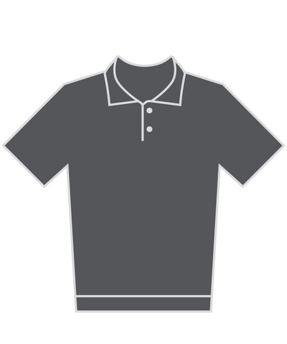 Kustom Kit Regular fit recycled Superwash 60C polo KK423 - Charcoal - Customisable Polos