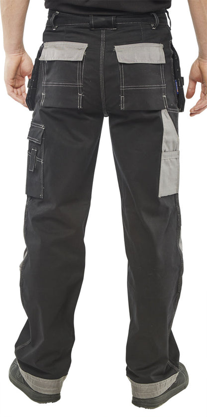 Beeswift Kington Multi Pocket Trousers - - Customisable Trousers