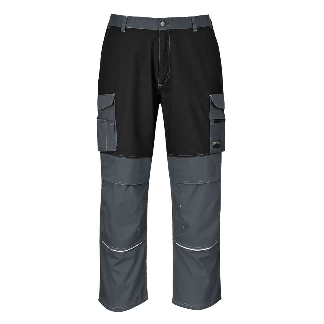 Portwest Granite Trousers KS13 - Zoom Grey Black - Customisable Trousers