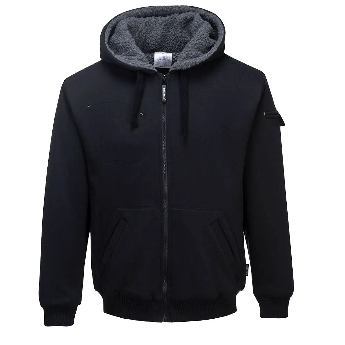 Pewter Jacket Ks32 - Black - Customisable Hoodies