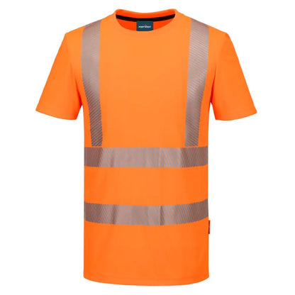 Kx3 Hi Vis Sports T Shirt S/S Kx301 - Orange - Customisable T-Shirt