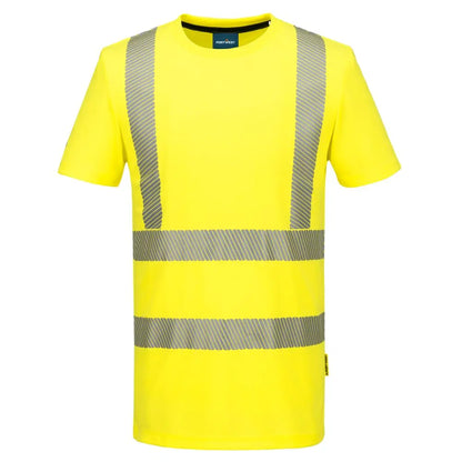 Kx3 Hi Vis Sports T Shirt S/S Kx301 - Yellow - Customisable T-Shirt