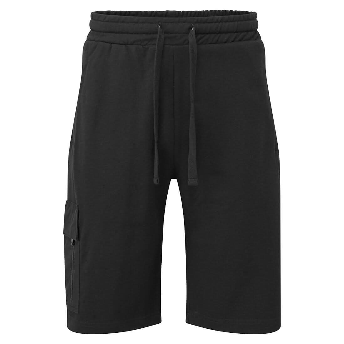Portwest Kx3 Cargo Sweatshorts KX310 - Black - Customisable Shorts
