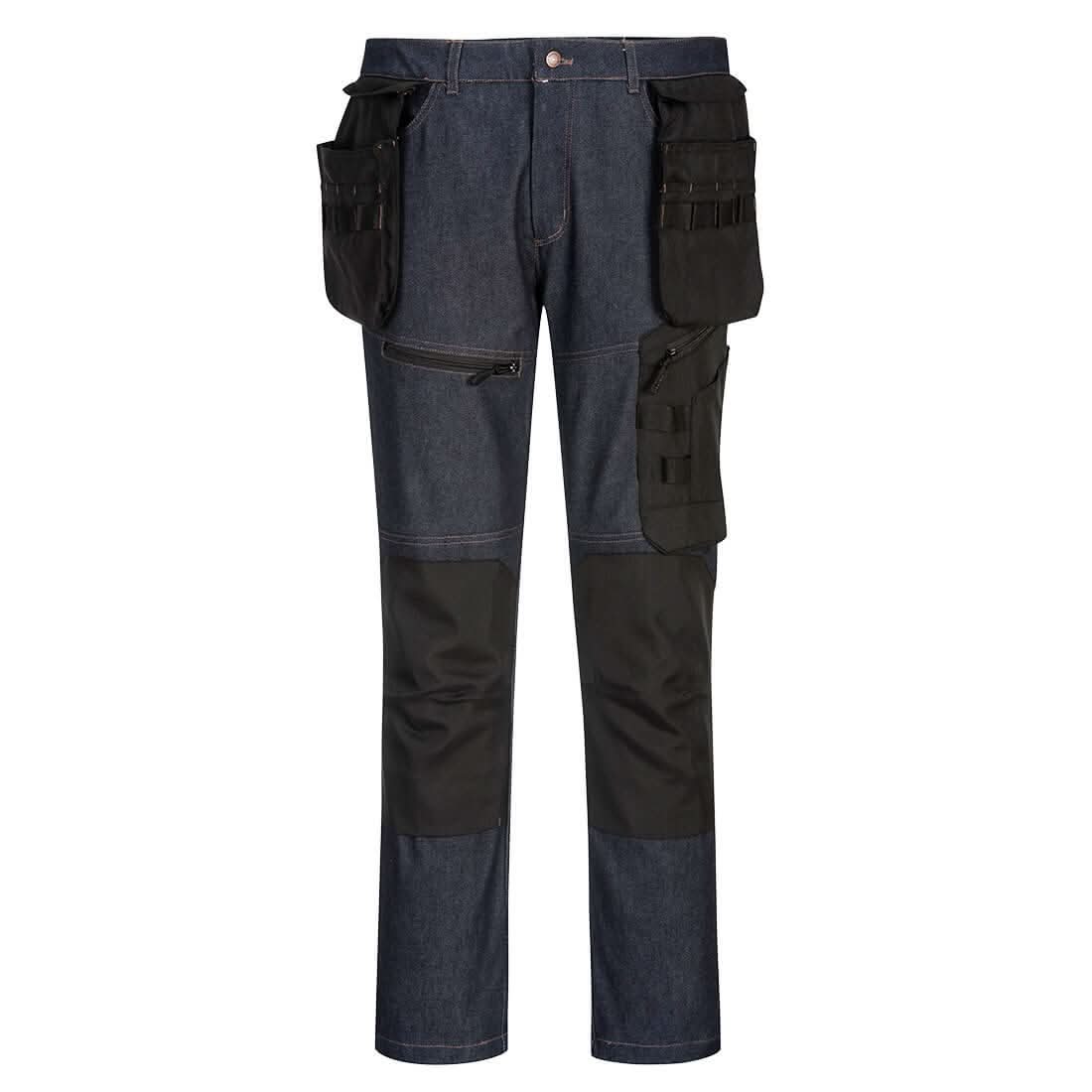 Portwest Kx3 Holster Denim Trousers KX342 - Indigo - Customisable Trousers