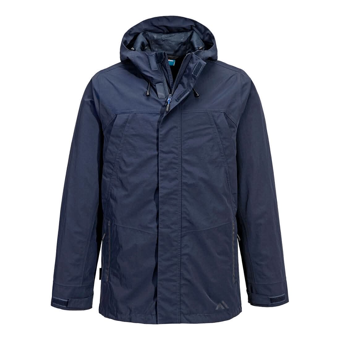 Portwest Kx3 Rain Jacket KX364 - Dark Navy - Customisable Jacket
