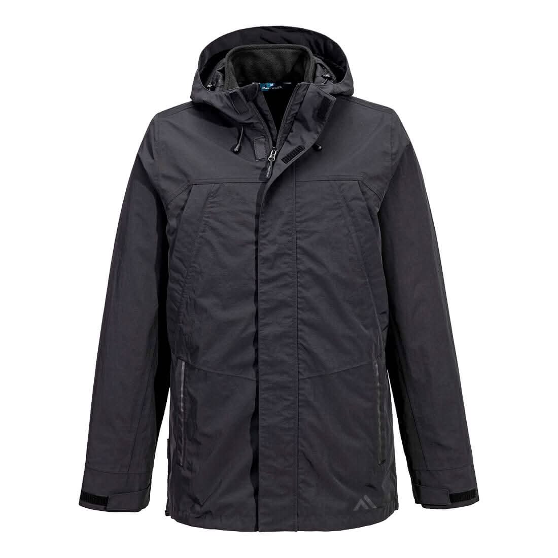 Portwest Kx3 3 In 1 Jacket KX366 - Black - Customisable Jacket