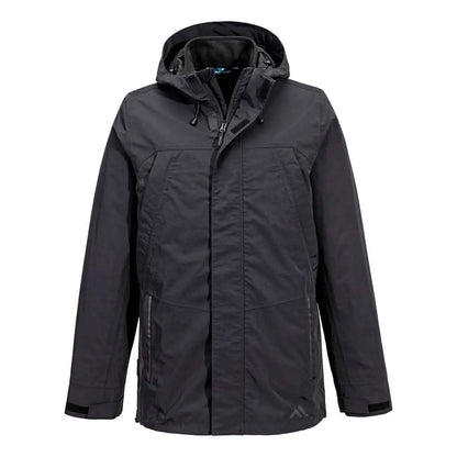 Kx3 Sport 3 In 1 Jacket Kx366 - Black - Customisable Multi-Way Jackets