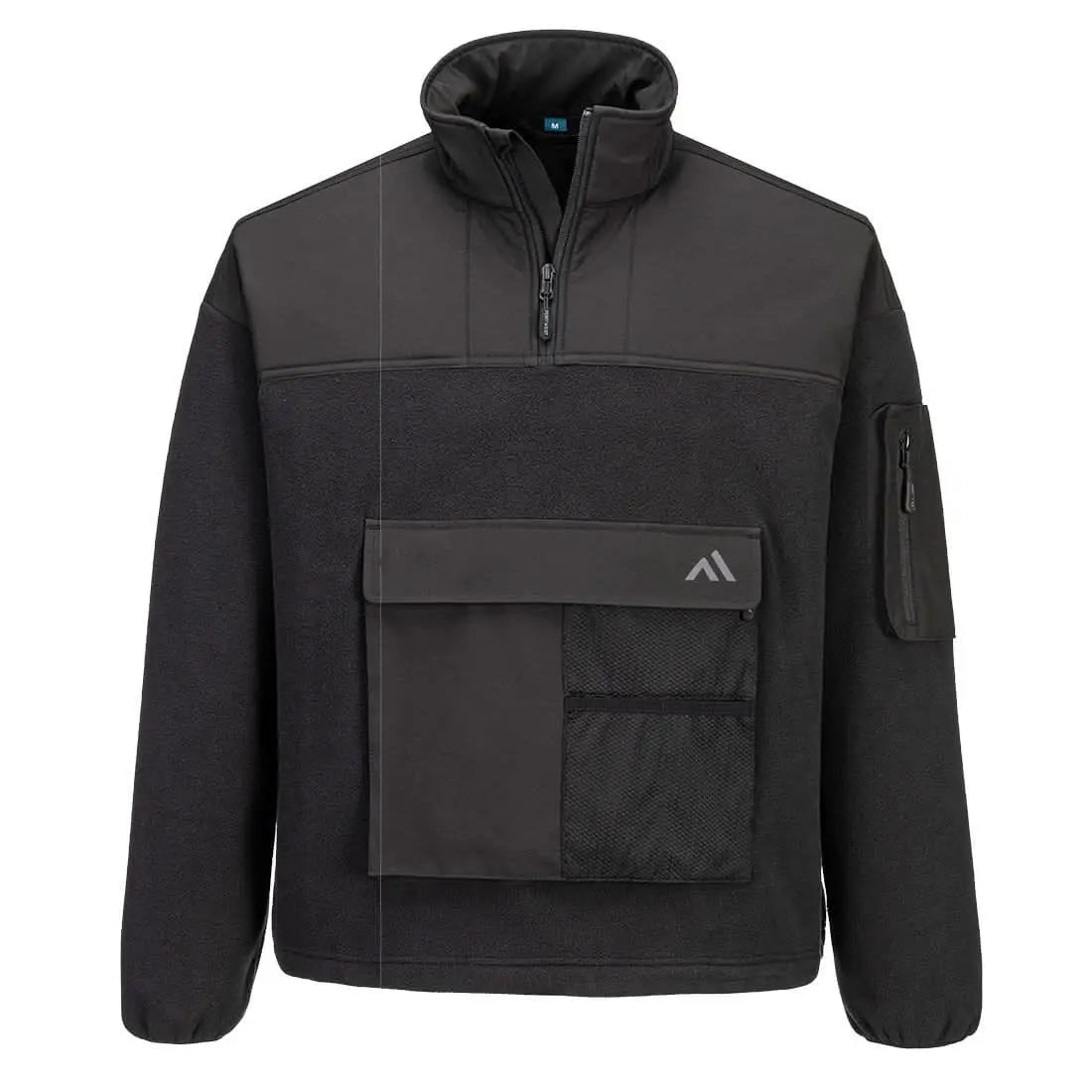 Kx3 Sport 1/4 Zip Fleece Kx378 - Black - Customisable Fleeces