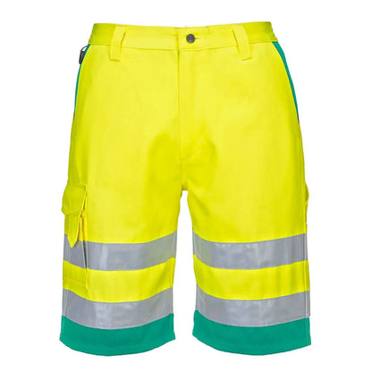 Hi Vis Lightweight Polycotton Shorts L043 - - Customisable Shorts
