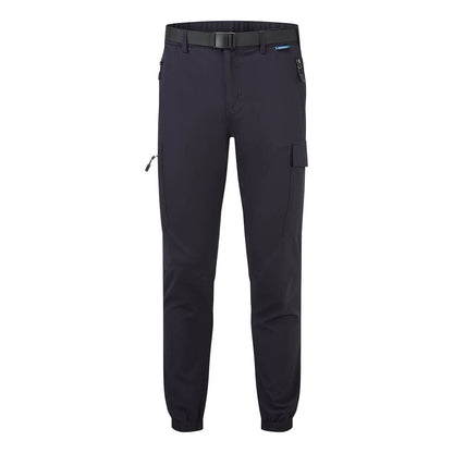 Stretch Lightweight Cuffed Trousers L712 - Navy - Customisable Work Trousers