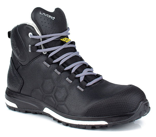 Lavoro Kenobi Metal Free Esd Boot - Black - Customisable Safety Boots
