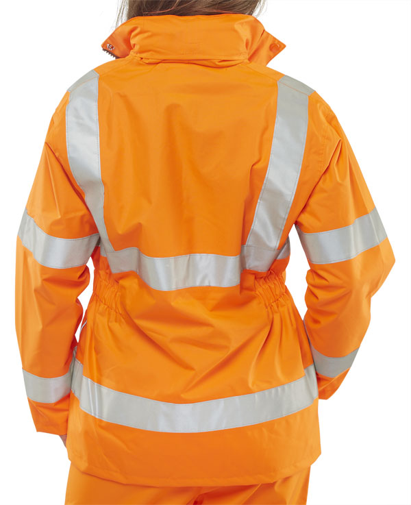 Beeswift Ladies Hi Vis Executive Jacket - - Customisable Jackets