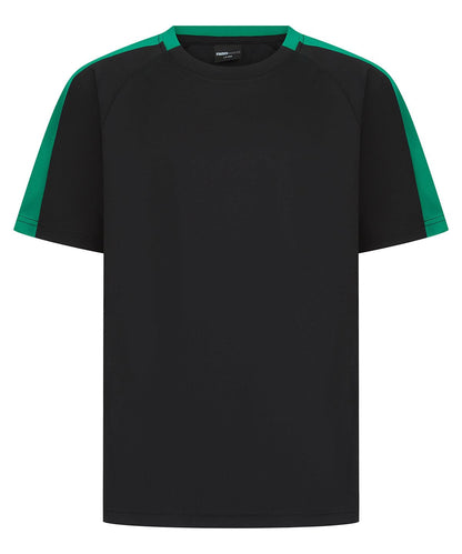 Finden &amp; Hales Finden Hales Kids team t shirt LV292 - Black Emerald - Customisable T-Shirts