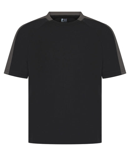 Finden &amp; Hales Finden Hales Kids team t shirt LV292 - Black Gunmetal - Customisable T-Shirts