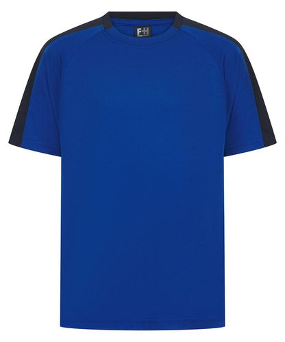 Finden &amp; Hales Finden Hales Kids team t shirt LV292 - Royal Navy - Customisable T-Shirts