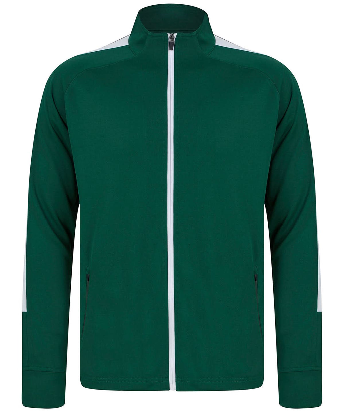 Finden &amp; Hales Finden Hales Knitted tracksuit top Bottlewhite LV871 - Bottlewhite - Customisable Trackwear