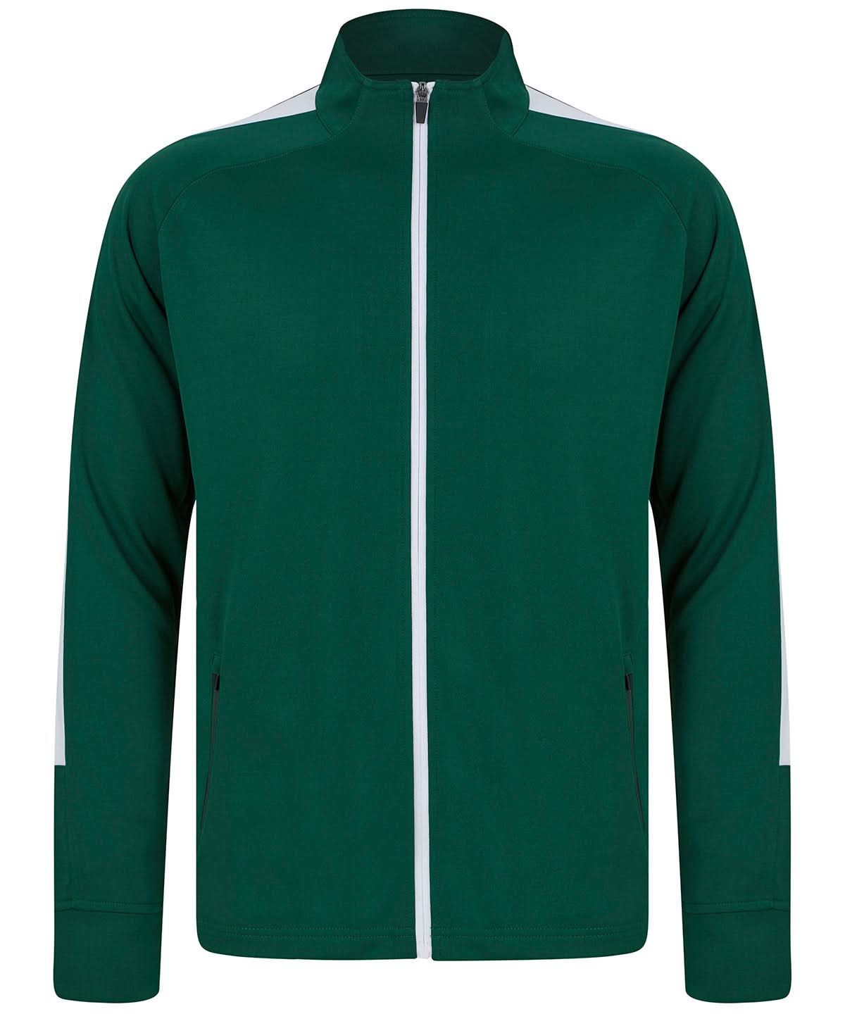 Finden &amp; Hales Finden Hales Knitted tracksuit top Bottlewhite LV871 - Bottlewhite - Customisable Trackwear