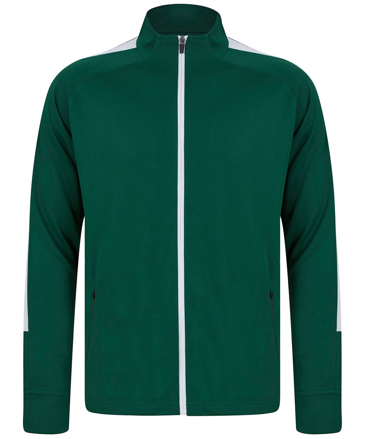 Finden &amp; Hales Finden Hales Kids knitted tracksuit top LV873 - Bottle White - Customisable Trackwear