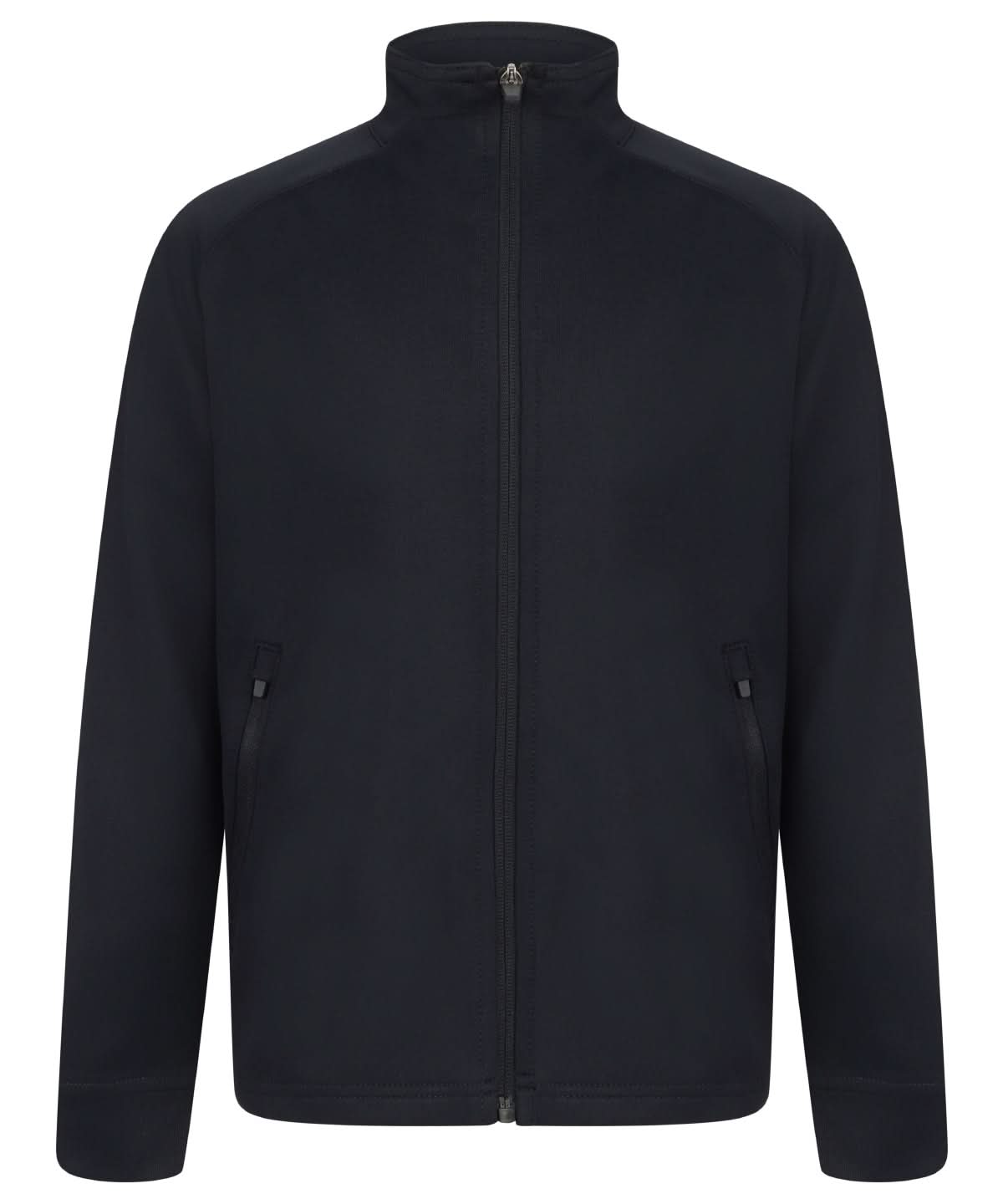 Finden &amp; Hales Finden Hales Kids knitted tracksuit top LV873 - Navy - Customisable Trackwear