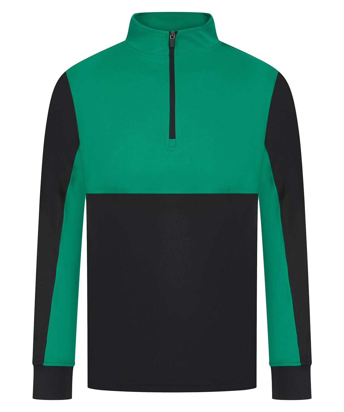 Finden &amp; Hales Finden Hales Tracksuit top LV874 - Black Emerald - Customisable Trackwear