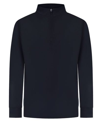 Finden &amp; Hales Finden Hales Tracksuit top LV874 - Navy - Customisable Trackwear