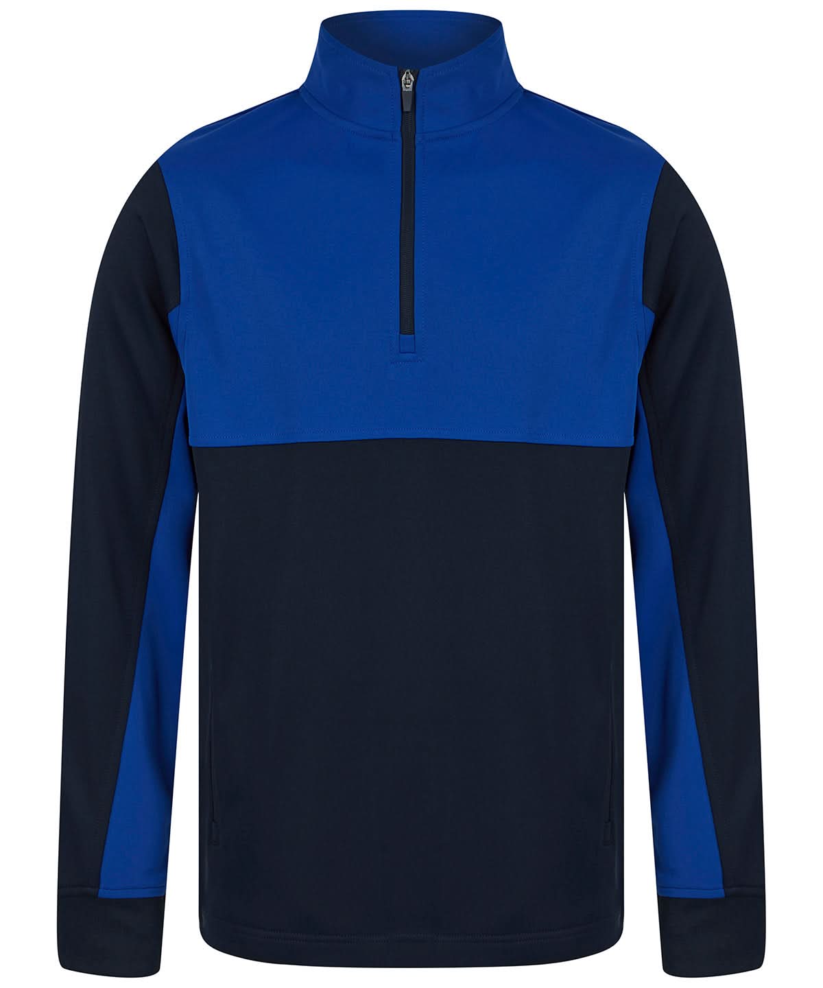 Finden &amp; Hales Finden Hales Tracksuit top LV874 - Navy Royal - Customisable Trackwear