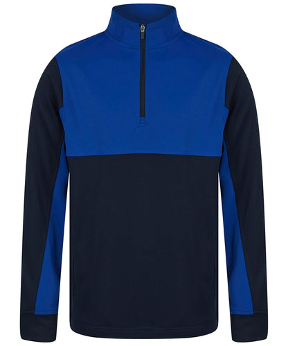 Finden &amp; Hales Finden Hales Tracksuit top LV874 - Navy Royal - Customisable Trackwear