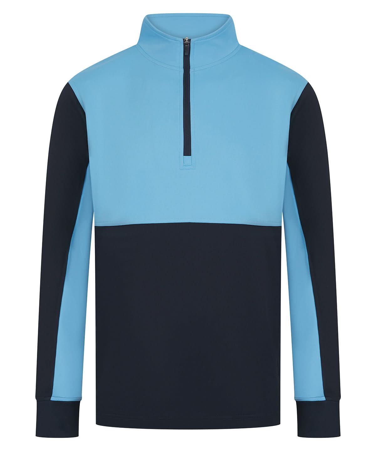 Finden &amp; Hales Finden Hales Tracksuit top LV874 - Navy Sky - Customisable Trackwear
