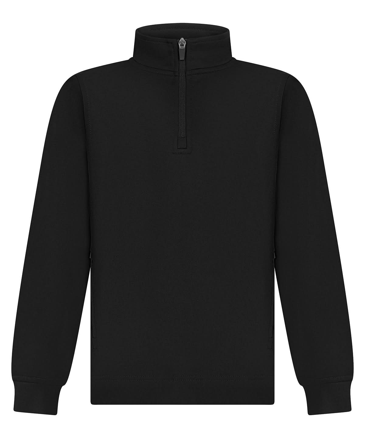 Finden &amp; Hales Finden Hales Kids tracksuit top LV875 - Black - Customisable Trackwear