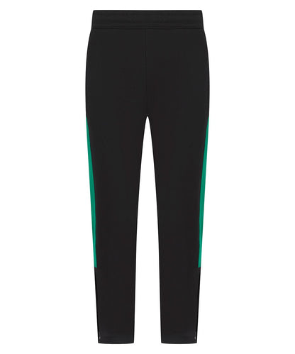 Finden &amp; Hales Finden Hales Kids knitted tracksuit pants LV883 - Black Emerald - Customisable Trackwear