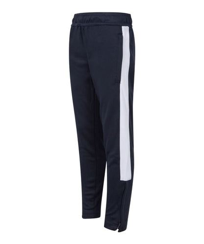 Finden &amp; Hales Finden Hales Kids knitted tracksuit pants LV883 - Navy White - Customisable Trackwear