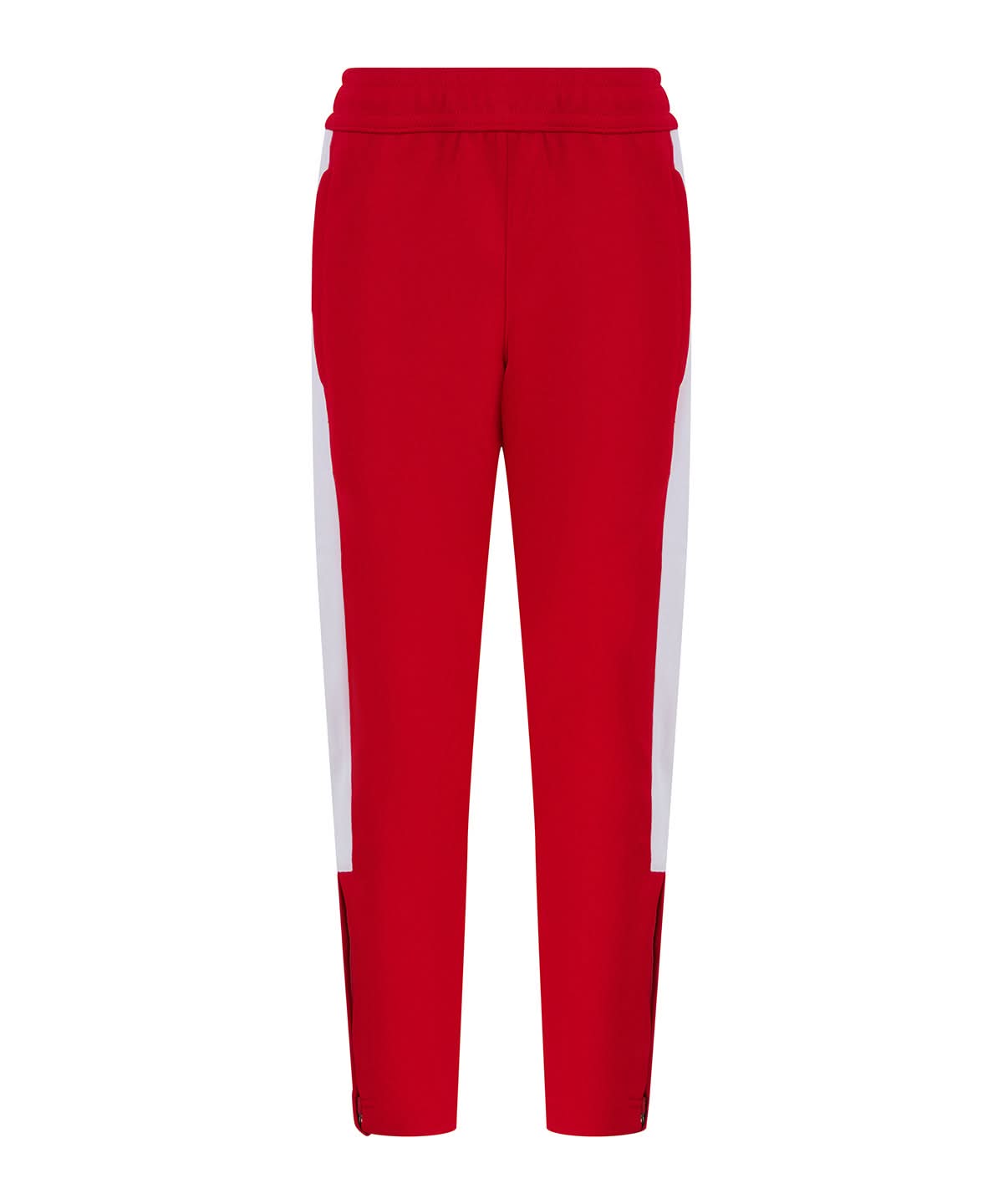 Finden &amp; Hales Finden Hales Kids knitted tracksuit pants LV883 - Red White - Customisable Trackwear