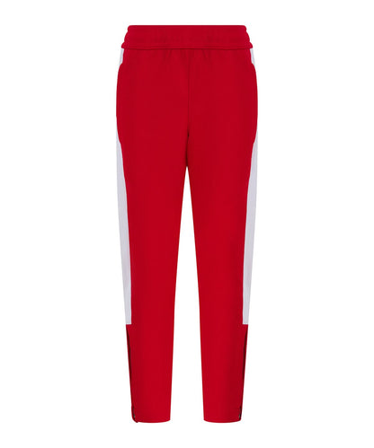 Finden &amp; Hales Finden Hales Kids knitted tracksuit pants LV883 - Red White - Customisable Trackwear