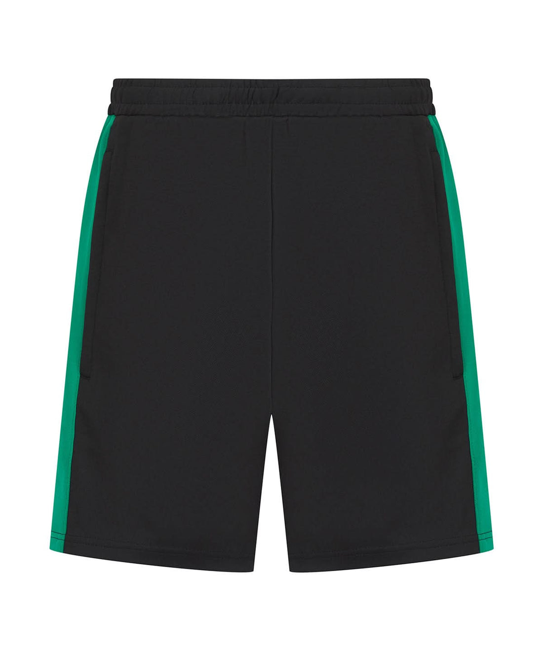 Finden &amp; Hales Finden Hales Knitted shorts with zip pockets LV886 - Black Emerald - Customisable Shorts