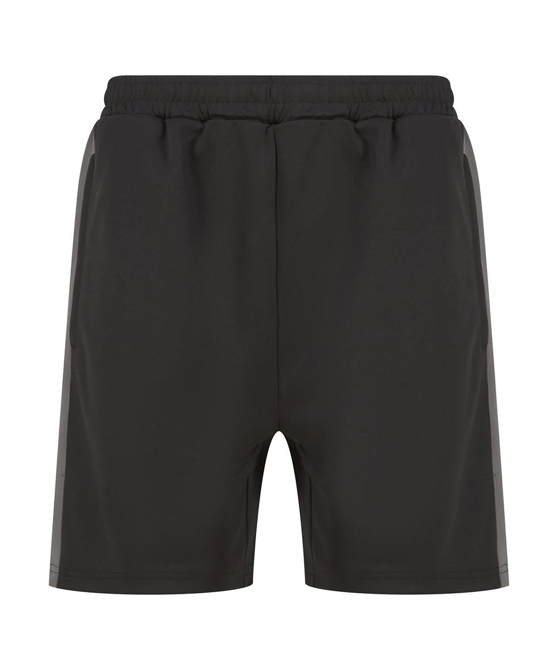 Finden &amp; Hales Finden Hales Knitted shorts with zip pockets LV886 - Black Gunmetal - Customisable Shorts