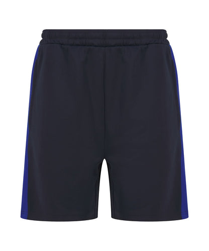 Finden &amp; Hales Finden Hales Knitted shorts with zip pockets LV886 - Navy Royal - Customisable Shorts