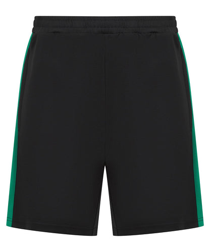 Finden &amp; Hales Finden Hales Kids knitted shorts with zip pockets LV887 - Black Emerald - Customisable Shorts