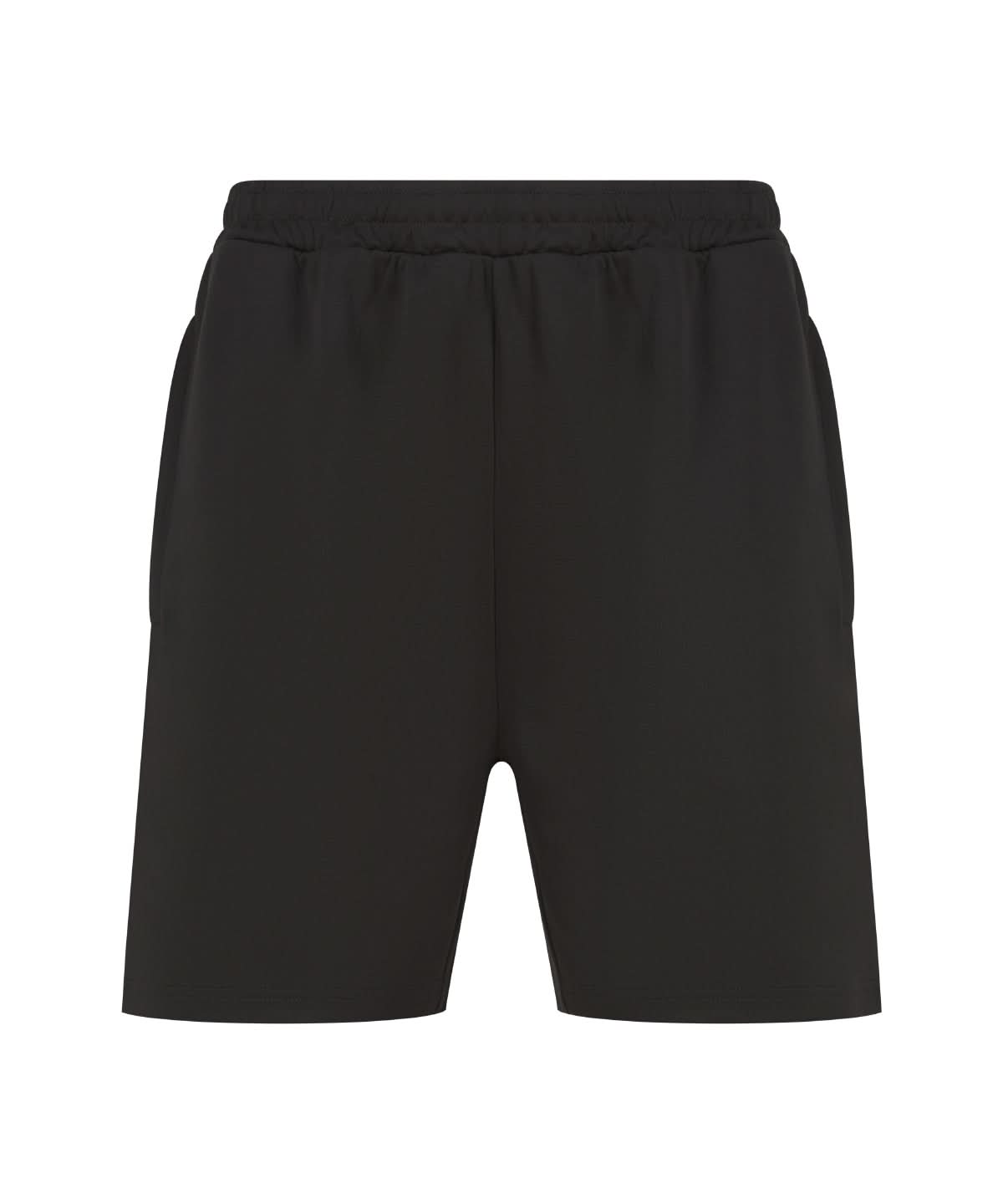 Finden &amp; Hales Finden Hales Kids knitted shorts with zip pockets LV887 - Black - Customisable Shorts