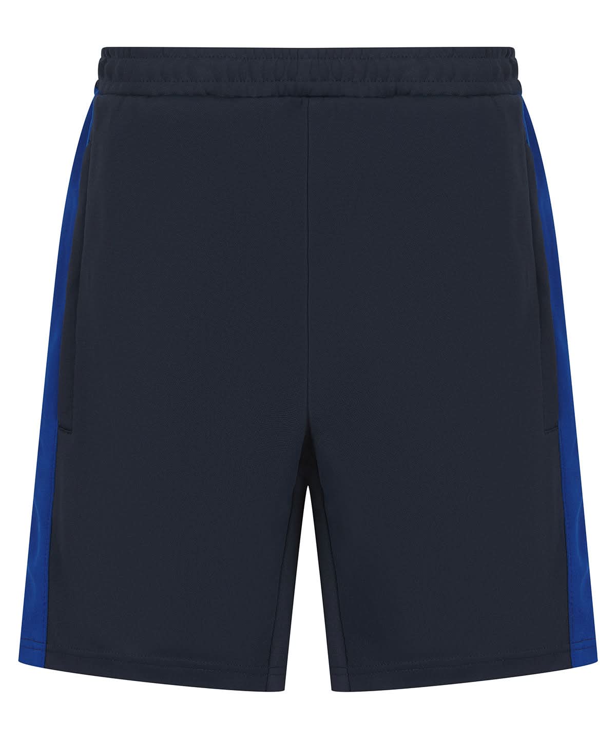 Finden &amp; Hales Finden Hales Kids knitted shorts with zip pockets LV887 - Navy Royal - Customisable Shorts