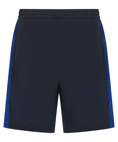 Finden &amp; Hales Finden Hales Kids knitted shorts with zip pockets LV887 - Navy Royal - Customisable Shorts