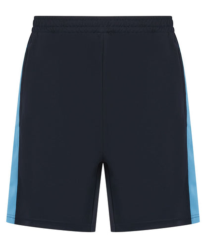 Finden &amp; Hales Finden Hales Kids knitted shorts with zip pockets LV887 - Navy Sky - Customisable Shorts