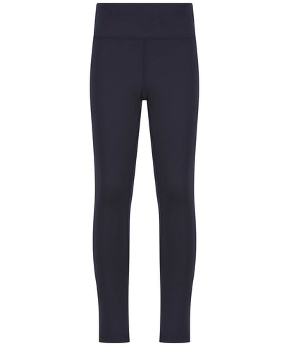 Finden &amp; Hales Kids team leggings LV897 - Navy - Customisable Leggings
