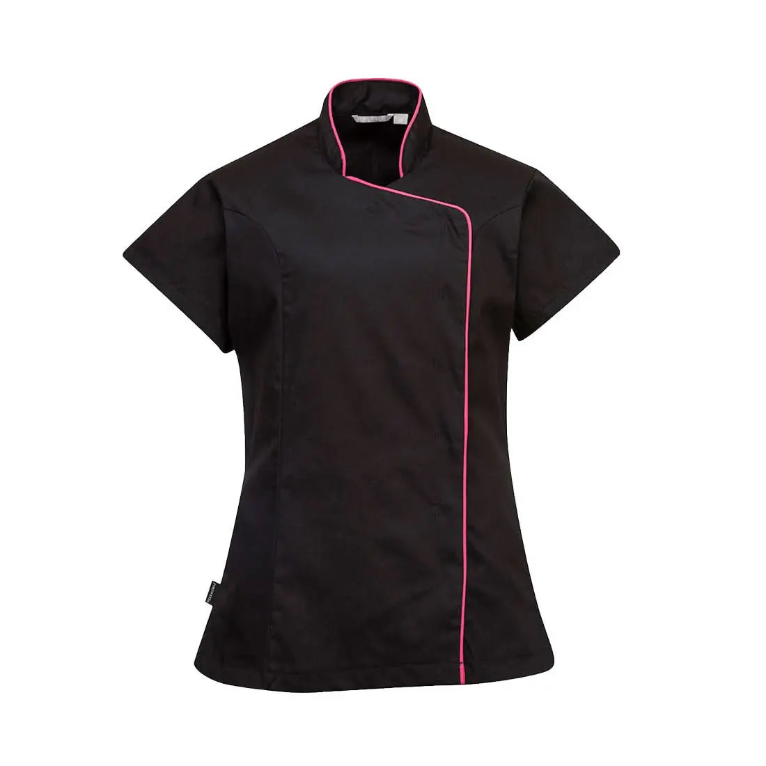 Wrap Tunic Lw15 - Black - Customisable Tunics